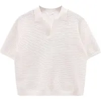 Jeanne Baret Women's Saffron Polo Shirt Maglia polo Donna (44, bianco)