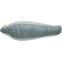 Big Agnes Sidewinder 20 Sacco a pelo in piuma (Small - Bodysize: 168 cm, verde/ evening primrose)