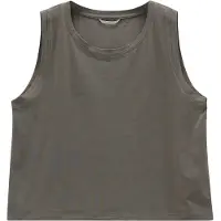 Jeanne Baret Women's Polynesia Sleeveless T-Shirt Top Donna (42, grigio)