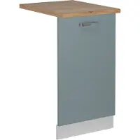 Vicco Pannello frontale della lavastoviglie R-Line Grigio-blu 45 cm , PL Rovere, Model 54980