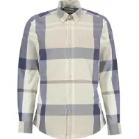 Barbour - Camicia Uomo in Cotone - Harris Tailored Shirt Oban Mist Tartan per Uomo in Cotone - Taglia L - Beige
