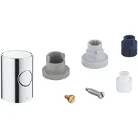 GROHE Maniglia in metallo 47984 DN 15 Maniglia di volume con EcoButton cromo
