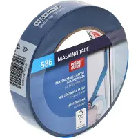 KAEM Nastro adesivo efficace / nastro per mascheratura 25 mm x 50 m serie 586 Scley - 1 pezzo. Nastro adesivo, nastro per mascheratura