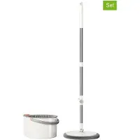 Joybos Set Mop Rotante E Secchio Con Spremiacqua