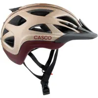 Casco Activ per bici (58-62 cm - L, warmgrau /porpora)