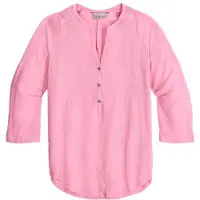 Royal Robbins Women's Oasis Tunic II 3/4 Sleeve Camicetta Donna (XL, fuchsia)