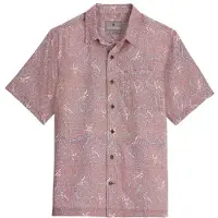 Royal Robbins Camino Pucker S/S Camicia Uomo (M, fuchsia)