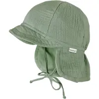 Maximo Kid's Mini Schildmütze Musselin Cappellino Bambini (49 cm, turchese)
