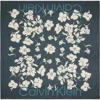 Calvin Klein Square Floral Logo Scarf Key Largo Taglia: OS | Sciarpe Outlet | Donna