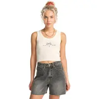 Billabong Women's Grab Some Shade Top Donna (L, bianco)
