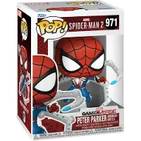Funko POP! Figura Di Spider-man 2: Costume Di Peter Parker