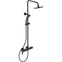 Ideal standard Cerafine O Système de douche avec robinetterie de douche monocommande apparente, BC750XG, BC750XG