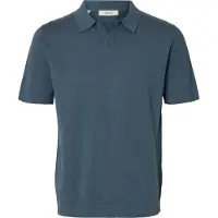 Selected Camicia Polo In Maglia Uomini Grigio M