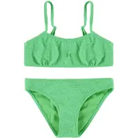 Roxy Kid's Hippie Hour Bralette Set Bikini Bambini (10 Years, turchese)