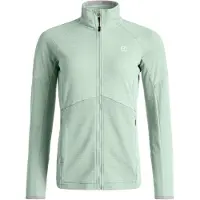 Ortovox Women's Fleece Light Grid Jacket Pullover in pile Donna (L, verde)
