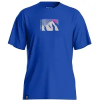 Ortovox 120 Cool Tec Mountain Sun T-Shirt Maglia merino Uomo (XXL, blu)