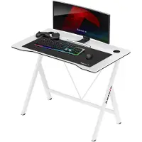 Huzaro Scrivania da gioco Hero 1.4, colore bianco