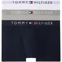 Tommy Hilfiger 3-pack Waistband Trunk Grey Htr/white/desert Sky Taglia: M | Biancheria intima Outlet | Uomo | Grigio