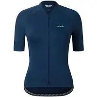 Straede Women's Kaern Jersey Maglietta da ciclismo Donna (L, blu)