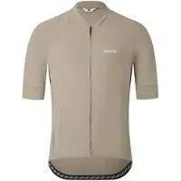 Straede Kaern Jersey Maglietta da ciclismo Uomo (M, beige)