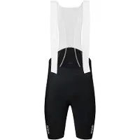 Straede Aero Pro Bib Shorts Pantaloni da ciclismo Uomo (M, nero/bianco)