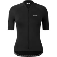 Straede Women's Kaern Jersey Maglietta da ciclismo Donna (M, nero)
