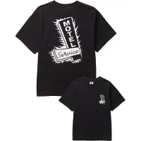 Service Works T-shirt Motel Tee uomini - Nero - EU L