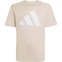 Adidas Kid's Bold Tee 160 T-shirt Bambini (164, beige)