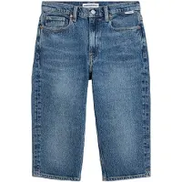 Armedangels Women's Carenaa Capri Jeans Pantaloncini Donna (44-46, blu)