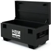 HBM Scatola portaoggetti da officina HBM, nera