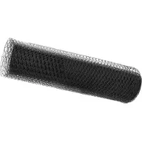 vidaXL Recinzione esagonale grigia 0,6 x 10 m in PVC