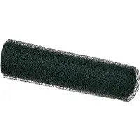 vidaXL Recinzione in rete metallica, 0,4 x 50 metri, PVC, colore verde