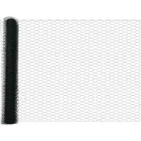 vidaXL Recinzione in rete metallica, 1 x 10 metri, PVC, colore verde