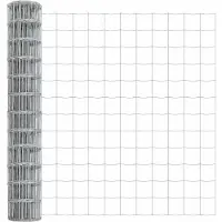 vidaXL recinzione Euro 1,4 x 10 m ferro rivestito in PVC