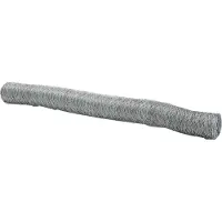 vidaXL Recinzione a rete metallica, 1,4 x 25 metri, acciaio zincato, colore argento