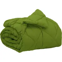 vidaXL Piumino per tutte le stagioni verde 155 x 220 cm in microfibra