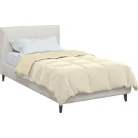vidaXL Coperta estiva 135 x 200 cm, microfibra (100% poliestere)