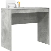 vidaXL Scrivania grigio cemento 90 x 40 x 76 cm