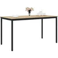 vidaXL Tavolino alto in materiale composito, rettangolare