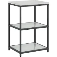 vidaXL Scaffale da cucina HATTEM, argento, 60 x 50 x 92 cm, acciaio