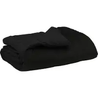 vidaXL Copertura per letto per tutte le stagioni, 240 x 260 cm, 4 stagioni, colore nero