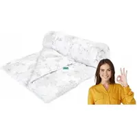 Wendre Piumino quattro stagioni in microfibra 220x200 cm Motivo floreale