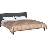 vidaXL Copertura per letto per tutte le stagioni, 200 x 220 cm, 300 g/m², color oro