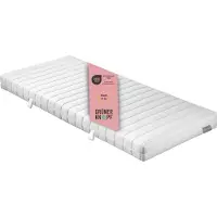Sleepling Materasso ergonomico a molle a 7 zone, 90 x 200 cm, H2, altezza 16 cm, molle insacchettate, liebling