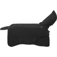 vidaXL Coperta per cavalli, modello intero, colore nero, 115 cm, in poliestere