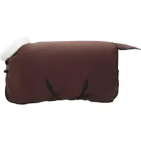 vidaXL Coperta per cavalli Marrone scuro 155 cm Pile polare