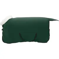 vidaXL Coperta per cavalli verde scuro 125 cm in pile polare