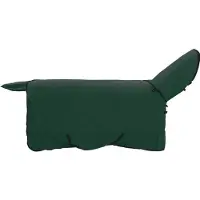 vidaXL Coperta per cavalli, verde scuro, 165 cm, in poliestere e pile