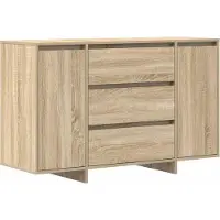 vidaXL Credenza rovere Sonoma 120 x 41 x 75 cm materiale a base di legno