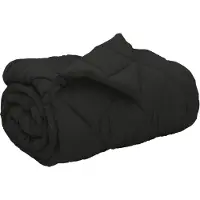 vidaXL , coperta invernale, 155 x 200 cm, 450 g/m², colore nero
